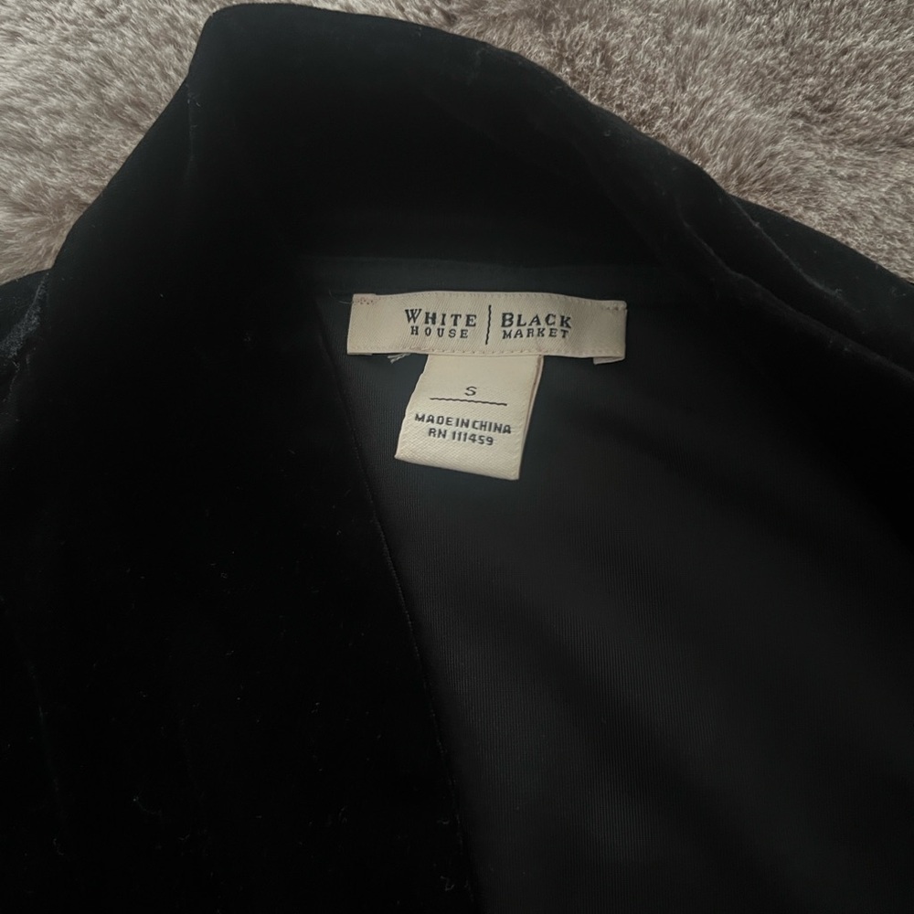 White House Black Market Elegant Black Blazer - Picture 7 of 11